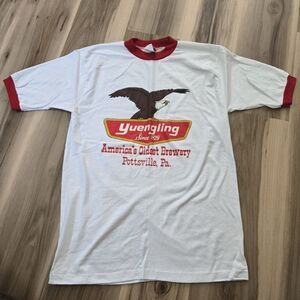 Vintage 80s Skimmers Yuengling T-shirt Made in USA Men's Size Large